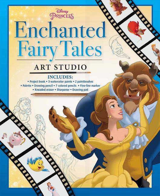 Disney Princess Enchanted Fairy Tales Art Studio by Illustrated by Disney Storybook Artists