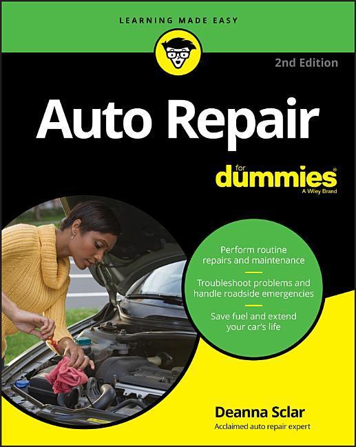 Auto Repair For Dummies by Deanna Sclar
