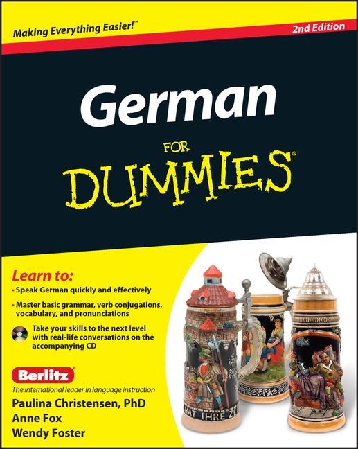 German For Dummies [ With Cd (Audio)] by Paulina Christensen and Anne Fox