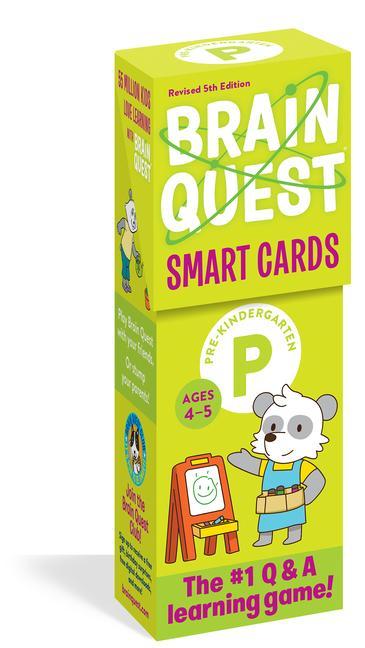 Brain Quest Pre- Kindergarten Smart Cards Revised 5th Edition (Revised) by Workman Publishing
