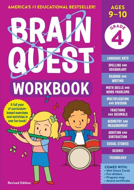 Brain Quest Workbook : 4th Grade Revised Edition (Revised) by Workman Publishing