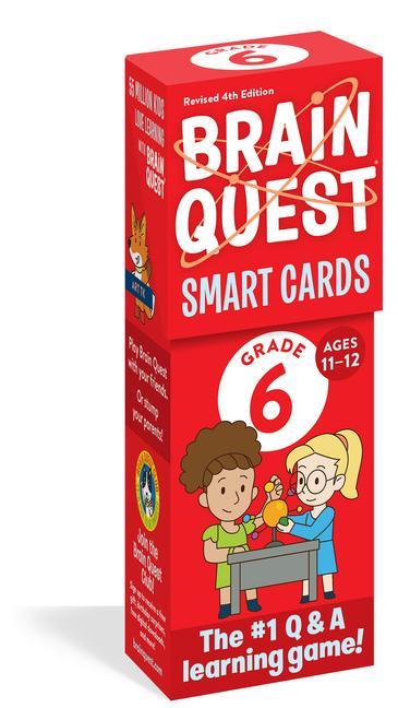 Brain Quest 6th Grade Smart Cards Revised 4th Edition (Revised) by Workman Publishing