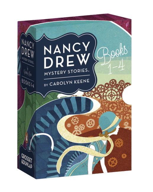 Nancy Drew Mystery Stories Books 1- 4 by Carolyn Keene